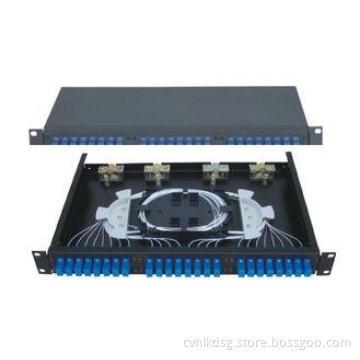 Durable fiber termination box for Data communications netwo